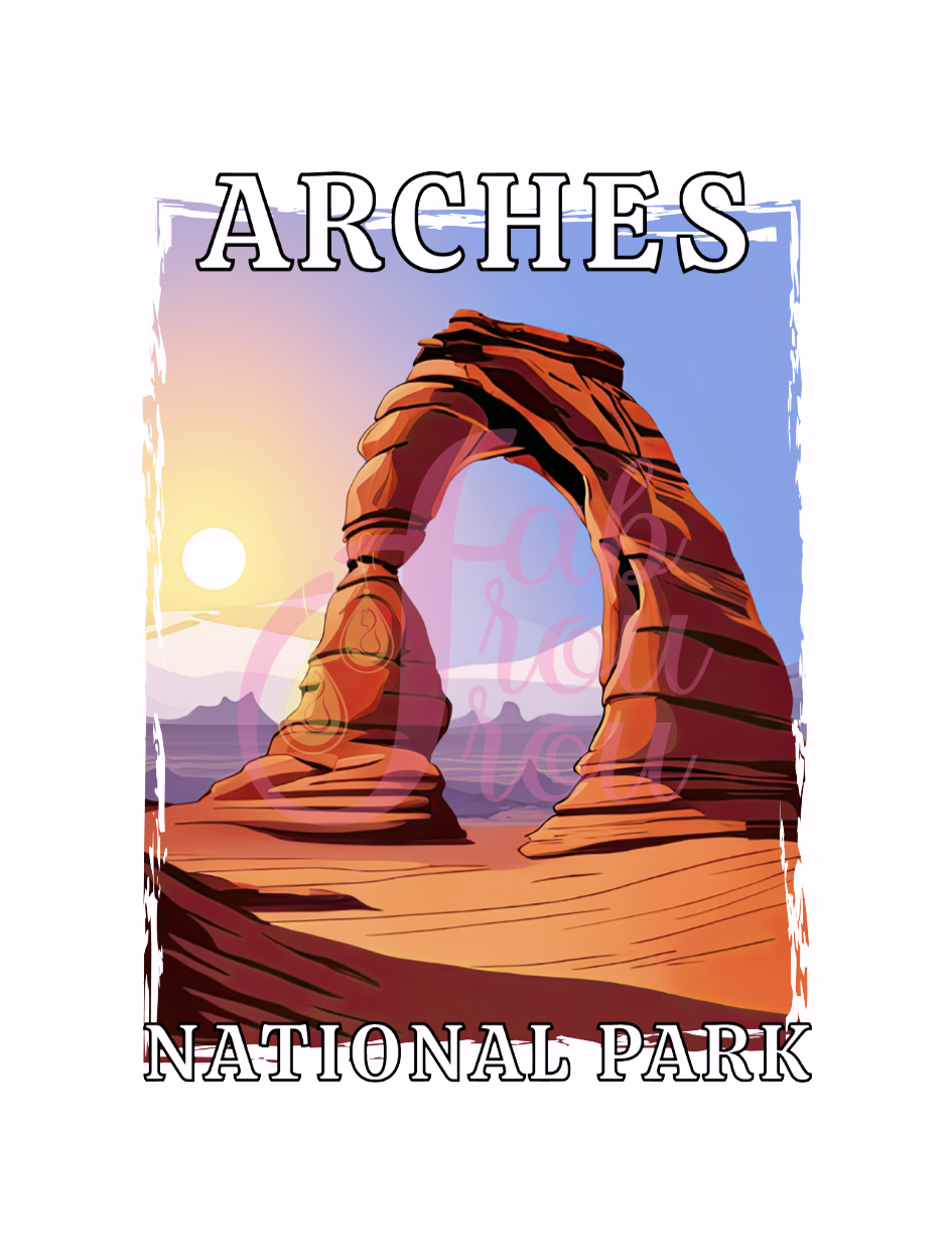 Arches 1 Magnet