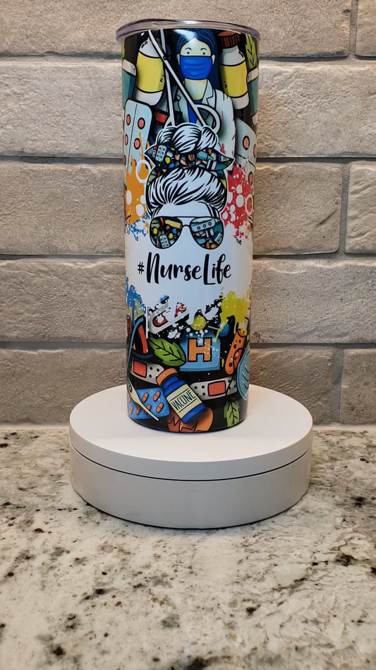 20 oz Nurse Life Tumbler